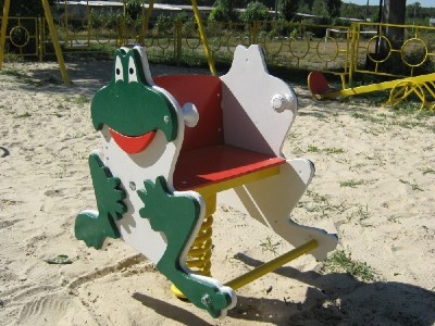 Гойдалки на пружині